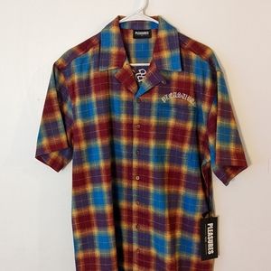Pleasures plaid tee